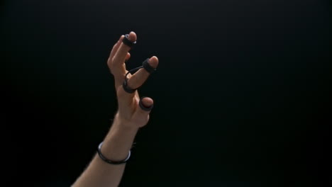 Sensor-arms-touch-metaverse-simulation-closeup.-Human-exploring-enjoying-game