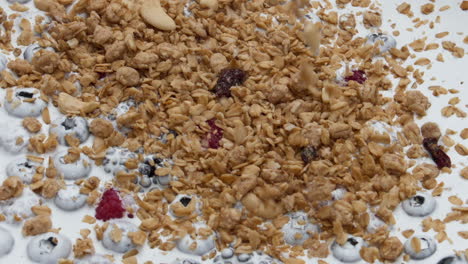 Healthy-yogurt-granola-berries-super-slow-motion-close-up.-Dairy-tasty-dessert.