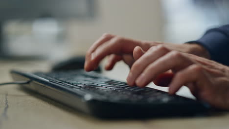 Business-hands-typing-keyboard-pc-closeup.-Sales-office-manager-browse-internet