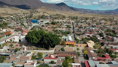 Teotitlan-Del-Valle-Artisan-Village-In-Tlacolula,-Oaxaca,-Mexico