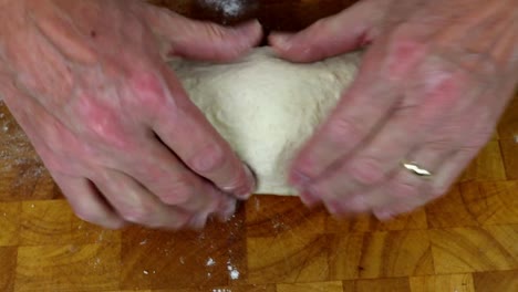 Shaping-Home-Baked-Sourdough-Bread