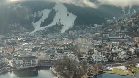 Invierno-En-Las-Estaciones-De-Esquí-Austriacas-En-Los-Alpes