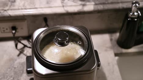 Rice-Cooker-Cooking-Rice-In-Slow-Motion