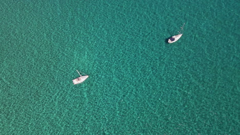 Aerial-Flying-Over-Boats-in-Sardinia-Sea
