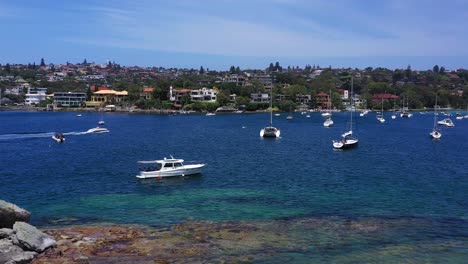 Sydney---Vaucluse-Motorbootfahrt