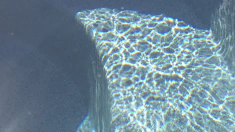 Sunlight-hitting-the-water-of-a-hot-tub-jacuzzi-causing-patterned-ripples-in-the-clear-water