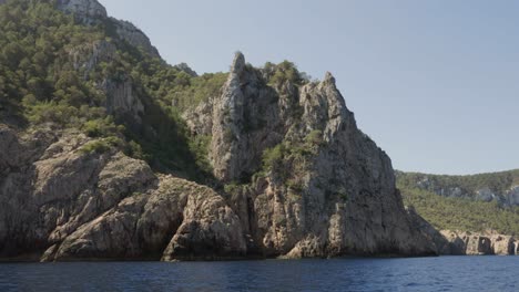 Cliffs-and-mountains-on-coast-of-Ibiza-in-the-Balearic-Islands
