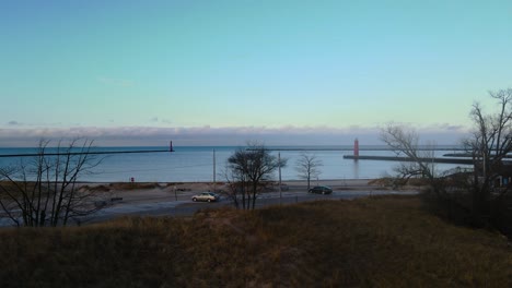 A-view-of-the-mouth-of-the-Muskegon-Channel-from-the-air