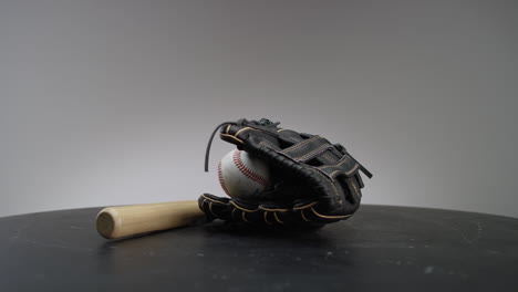 Baseballhandschuh-Baseball-Und-Schläger