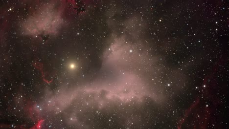 Cosmos,-Una-Nube-Nebulosa-De-Polvo-Espacial-En-El-Gran-Universo