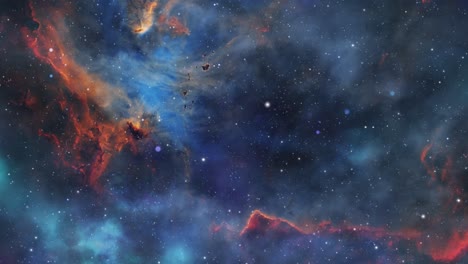 4k-Cosmos,-Nebulosa-En-El-Espacio-Exterior