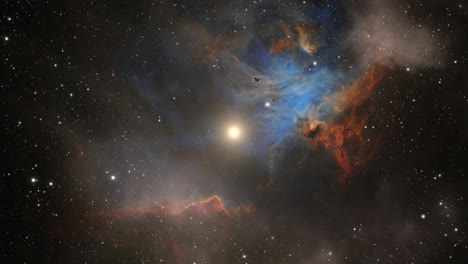 moving-universe-and-nebula-4k