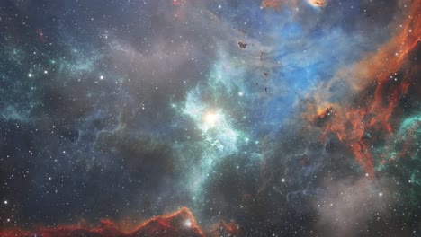 Vuelo-Espacial-A-Nebulosa-Y-Estrellas