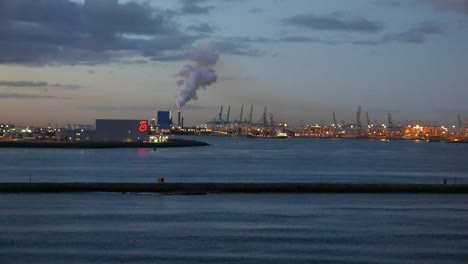 View-from-evening-ferry-arriving-in-the-Hook-of-Holland