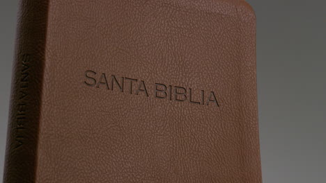 Braune-Lederne-Bibel-Spanische-Bibel-Santa-Biblia-Español-Christliche-Bibel-Cristiano-Reina-Valera