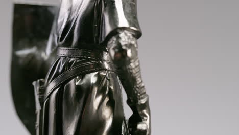 knight-figurine-close-up-shot