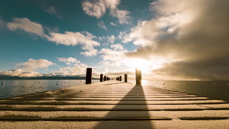 Timelapse-of-sunrise-on-a-dock-on-the-California-side-of-Lake-Tahoe