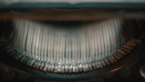 Vintage-Schreibmaschinenschläger
