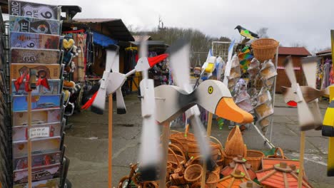 Wooden-Bird-Toy-Windmill-Wings-And-Sky