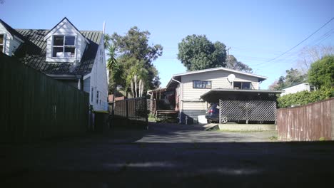 Neuseeland-Haushalt-Freifläche-Vor-Einem-Haus