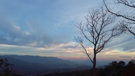 Twilight-over-the-beautiful-landscape-of-Thailand---wide