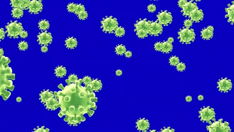 Fondo-De-Pantalla-Azul-De-Animación-De-Coronavirus