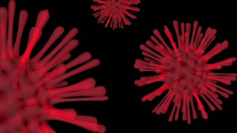 3D-Animation-Des-Roten-Virus
