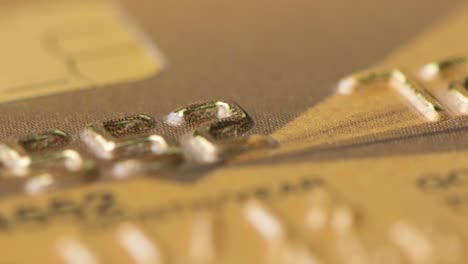 Golden-credit-card-close-up
