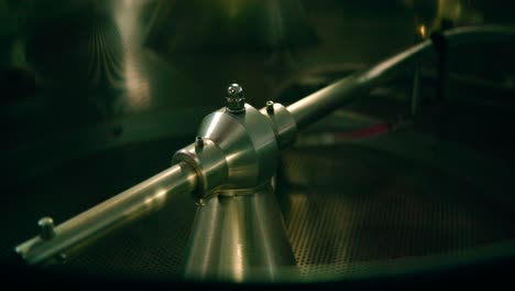 Slow-Motion-The-Drum-Of-The-Roasting-Machine