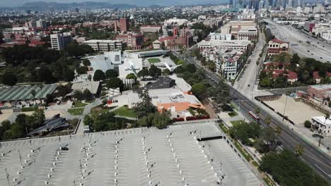 Exposition-Park-Los-Angeles-Aerial