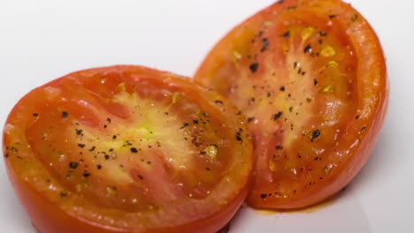 Tomaten-Rösten-Im-Ofen,-Aufgenommen-Im-Zeitraffer