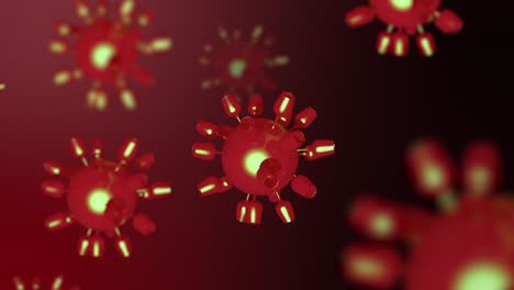 Coronavirus-Covid19-3D-animation-depth-of-field-zoom
