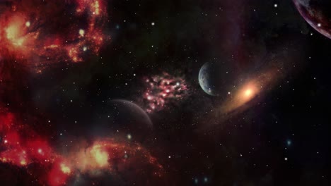 Las-Nebulosas,-En-El-Universo,-Se-Pueden-Utilizar-Para-El-Fondo