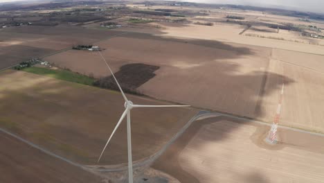 Top-down-view-of-a-none-functioning-wind-turbine