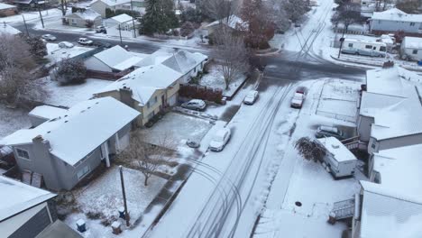 Rising-aerial-view-of-houses-recently-snowed-in
