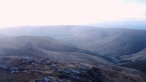 Silence-lurking-at-mystery-lands-of-Kinder-Scout-Derbyshire-aerial