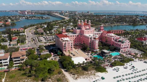 4K-Drone-Video-of-Historic-Don-Cesar-Hotel-on-St