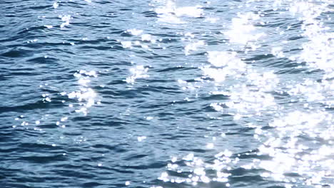 Waves-Ripple-and-Sun-Shines-on-Lake