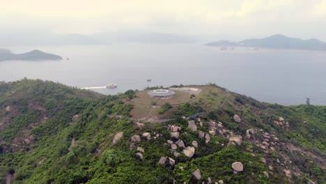 Aerial-view-of-Hong-Kong-Civil-Aviation-Department-Changzhou-Navigation-Station-facility