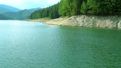 Schöne-Naturwasserwellen-Land-Und-Bäume-Wald-Und-Fluss