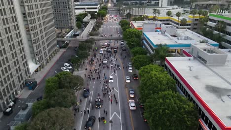 Black-Lives-Matter-Protest-In-Der-Innenstadt-Von-Los-Angeles
