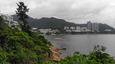 Disparo-De-Un-Dron-Desde-La-Bahía-De-Stanley-En-Hong-Kong