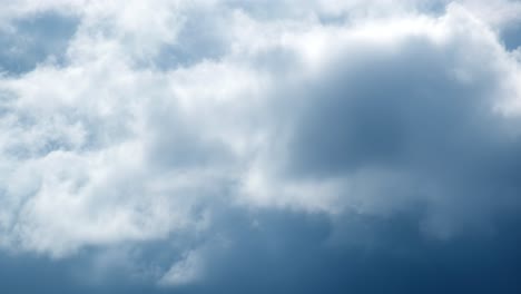 Lapso-De-Tiempo-De-Hermoso-Cielo-Con-Nubes-Clima-Naturaleza-Nube-Azul