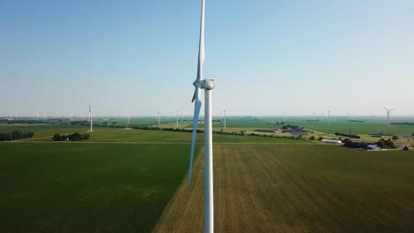 Windmühlenpark-Zur-Energieerzeugung-In-Den-Zentralstaaten