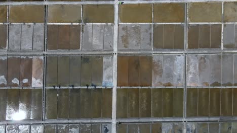 Top-down-aerial-view-of-the-Aveiro-Salt-Pans-in-Portugal