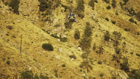 Helicóptero-De-Rescate-De-Emergencia-Aterrizando-En-Kern-California