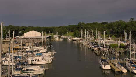 Fairhope-Yacht-Club-Und-Marina-In-Der-Mobile-Bay-In-Alabama