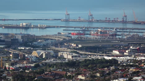Hafen-Von-Kapstadt,-Südafrika