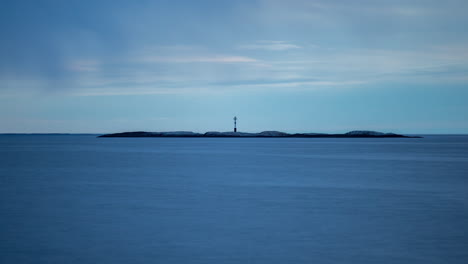 Timelapse-of-a-lighthouse-on-a-lonely-island-in-the-ocean