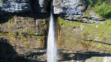 Breathtaking-highest-Pericnik-waterfalls-flow-Slovenia